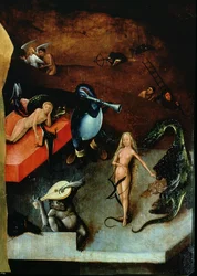 Het Laatste Oordeel (altaarstuk) (detail)